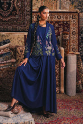 Embroidered Marina Twill Blazer Set - Elegant & Versatile Attire