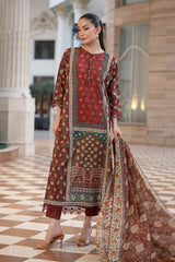 3 Piece Embroidered Lawn Suit