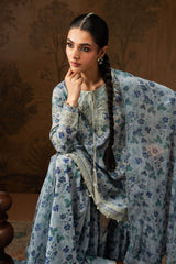 3 Piece Embroidered Lawn Suit
