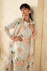 3 Piece Embroidered Lawn Suit