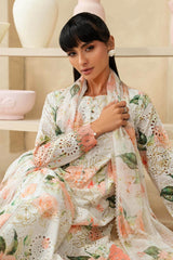 3 Piece Embroidered Lawn Suit