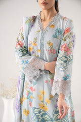3 Piece Embroidered Lawn Suit