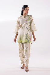 Stitched Printed Jacquard Shirt