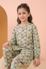 Embroidered Kurta Trouser - 2469