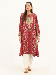 Khaddar Shirt- Embroidered (Pret)