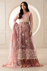 Stitched Pink Embroidered Shirt + Dupatta