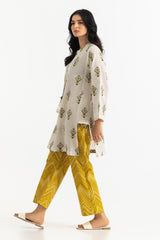 Jacquard Dyed Shirt And Cambric Trouser