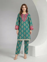 2 Piece Cambric Suit- Embroidered (Pret)