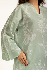 Lurex Jacquard Printed Co-Ord Set