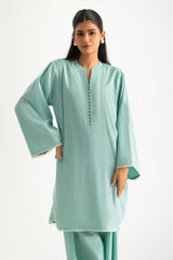 Lurex Munar Shirt And Dyed Trouser