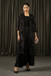 3 Piece Embroidered Organza Suit