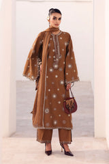 3 Piece Embroidered Tissue Staple Suit
