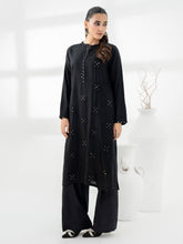 Linen Shirt-Embroidered (Pret)