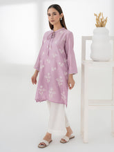 Satin Shirt- Embroidered (Pret)