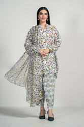 3 Piece Printed Lawn Suit for Effortless Style and Comfort