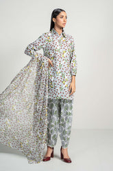 3 Piece Printed Lawn Suit - Effortless Elegance for Every Occasion