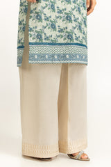 Rawsilk Embroidered Trouser