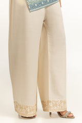 Rawsilk Embroidered Trouser