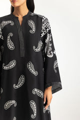 Rayon Printed Shirt And Dyed Trouser
