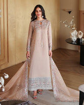 Ruhan 3 Piece – Luxurious Sheesha Silk Ensemble