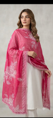 Stitched Printed Dupatta