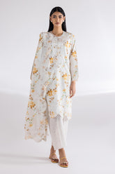 Stitched Embroidered Lawn Shirt