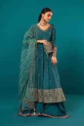 3 Piece Embroidered Suit