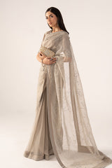 Embellished Chiffon Saree