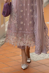 3 Piece Embroidered Chiffon Suit