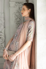 3 Piece Embroidered Chiffon Suit
