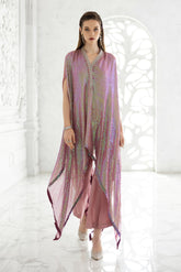 3 Piece Embroidered Chiffon Suit - Asian Style House