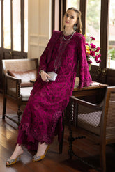 3 Piece Embroidered Raw Silk Suit - Asian Style House