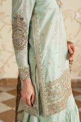 3 Piece Embroidered Cotton Lurex Suit