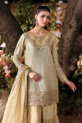 3 Piece Embroidered Chiffon Suit - Asian Style House