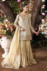 3 Piece Embroidered Chiffon Suit