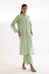 Stitched Dyed Cotton Brochia Set