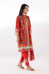 Stitched Muzlin Lawn Suit