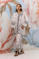 Stitched Jacquard Embroidered Shirt