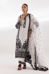 Stitched Embroidered Raw Silk Shirt + Culotte
