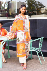 Stitched Printed Lawn Shirt + Dupatta