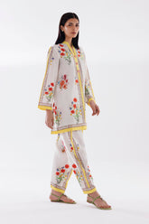 Stitched Printed Viscose Shirt+Shalwar