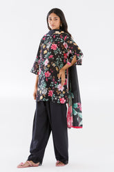 Stitched Printed Lawn Shirt+ Dupatta