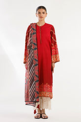Stitched Printed Lawn Shirt + Dupatta