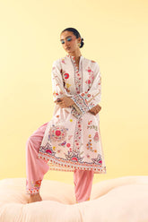 Stitched Printed Lawn Shirt+ Shalwar