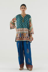 Stitched Printed Lawn Suit+ Shalwar