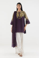 Stitched Printed Shirt+ Dupatta