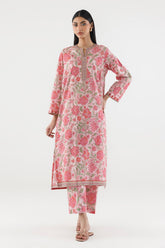 Stitched Printed Lawn Shirt+ Culotte