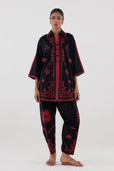 Stitched Embroidered Lawn Shirt+ Shalwar