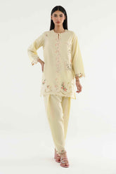 Stitched Embroidered Lawn Shirt+ Shalwar