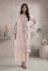 Stitched Embroidered Raw Silk Suit